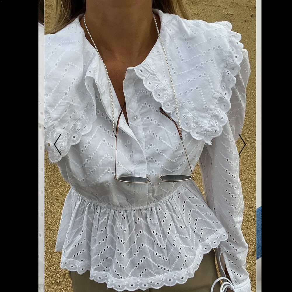 Lace Collar Blouse